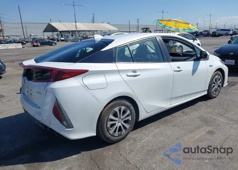 2022 Toyota Prius Prime Xle из США, поврежденный, VIN JTDKAMFP0N3201730
